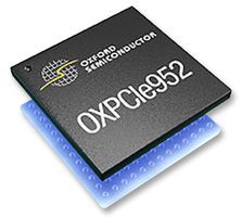 OXFORD SEMICONDUCTOR         OXPCIE952-FBAG             UART Interface, 15 Mbps, 3.3 V, TFBGA, 120 Pins
