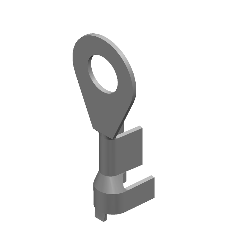 Ring Terminal 14-18AWG Brass Tin M4