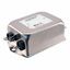 12A 250V 1-Phase EMI/RFI Power Line Filter, 470nF, 580uH