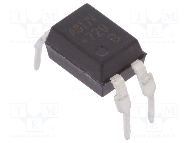 1-Ch Transistor Optocoupler, 5kV Isolation, 35V VCEO, 50mA, PDIP