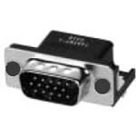 26 Pos D-Sub Connector, Male, RA, Solder, Gold/Tin, 2A