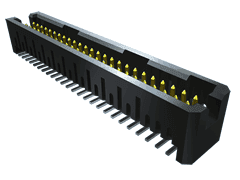 Conn Shrouded Header HDR 30 POS 1.27mm Solder ST Top Entry SMD