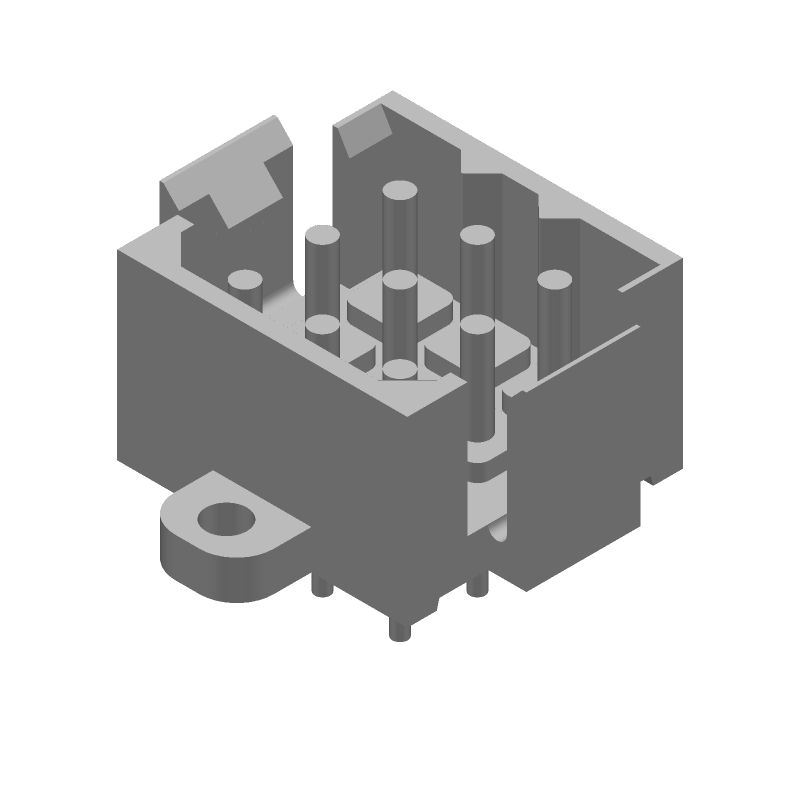 9 Pin Rectangular Header Connector