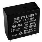 Power Relay 12VDC 20A SPST-NO(29x13x26.8)mm THT