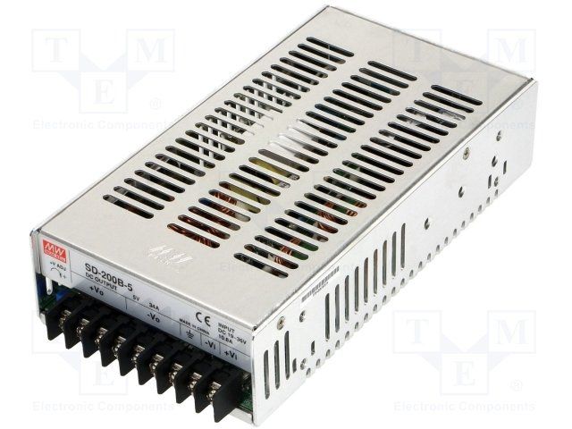 Isolated DC/DC Converters 170W 19-36Vin 5Vout 34A