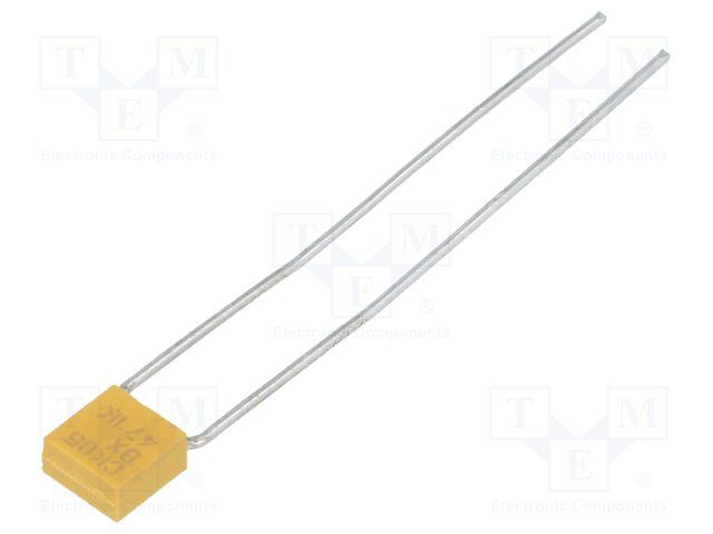 Radial Ceramic Capacitor 470pF 200V X7R 10% Through Hole