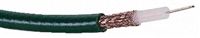 Quadrant Connectors Green Coaxial Cable, Polyvinyl Chloride PVC Sheath