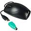Computer Mouse Optical PS2/USB 1000dpi Black