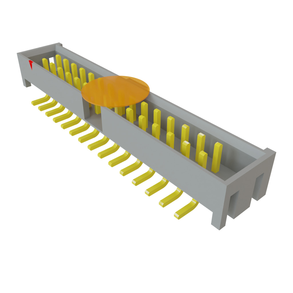 Conn Shrouded Header HDR 30 POS 2mm Solder ST SMD Tube