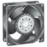 24VDC 92x38mm Axial Fan, 86CFM, 6800RPM, Ball Bearing
