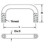 Racks & Rack Cabinet Accessories HNDL BRS N PL 3.00