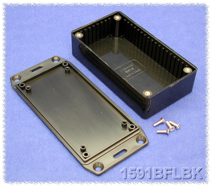 BOX ABS GRAY 4.41L X 2.44W