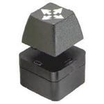 2-Axis 4PST Joystick Switch, Gold Plated Bronze, 250mA, 115V, TH