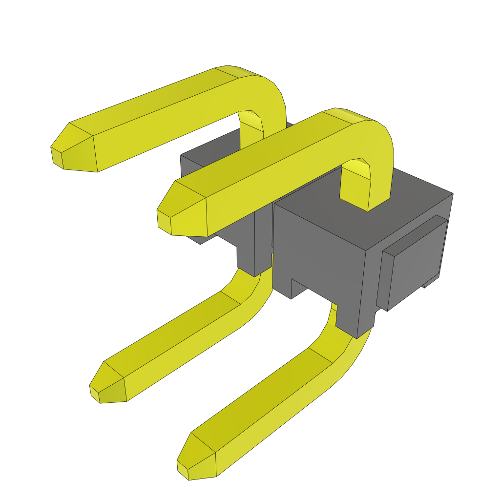 Conn Jumper HDR 2 POS 2mm Solder ST Thru-Hole Bulk