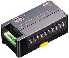 DIGITAL REMOTE I/O; Current Rating:10mA; Accessory Type:Digital Remote Input / Output Device Net; External Depth:38.5mm; External Width:105mm; For Use With:Controllers; Length:52mm; No. of Digital Inputs:16; Voltage Rating:24VDC