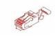 CONNECTOR, RJ45, 8WAY