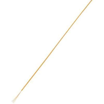 Conrad 93014c458, Single Core Wiring Cable, , AWG, Orange Sheath