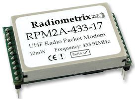 RADIOMETRIX         RPM2A-433-17             MODEM, PACKET, 433.92MHZ, 17KBPS