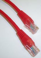 PRO SIGNAL         PS11048             Network Cable, Cat5e, RJ45 Plug, RJ45 Plug, 32.81 ft, 10 m, Red
