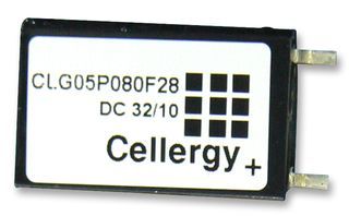 CELLERGY         CLG04P050F28             Supercapacitor, 50000 F, 4.2 V, +80%, -20%, SMD