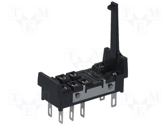 RELAY SOCKET 8 POS PANEL MOUNT