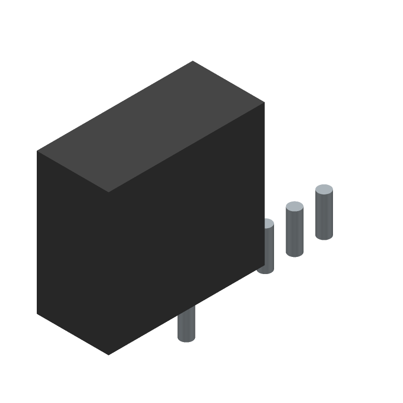 Switch Rocker ON None ON SPDT PC Pins Rocker 0.1A 28VAC 28VDC 0.4VA 50000Cycles