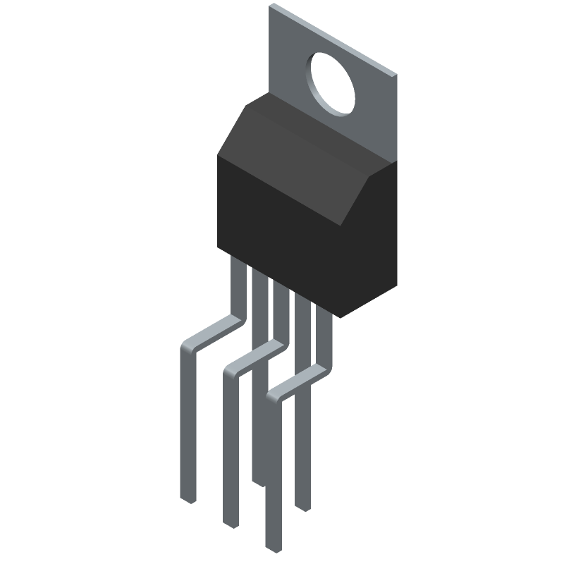High Side Driver, 45A Output, 36V Max, 16mR Rds(on), Through Hole