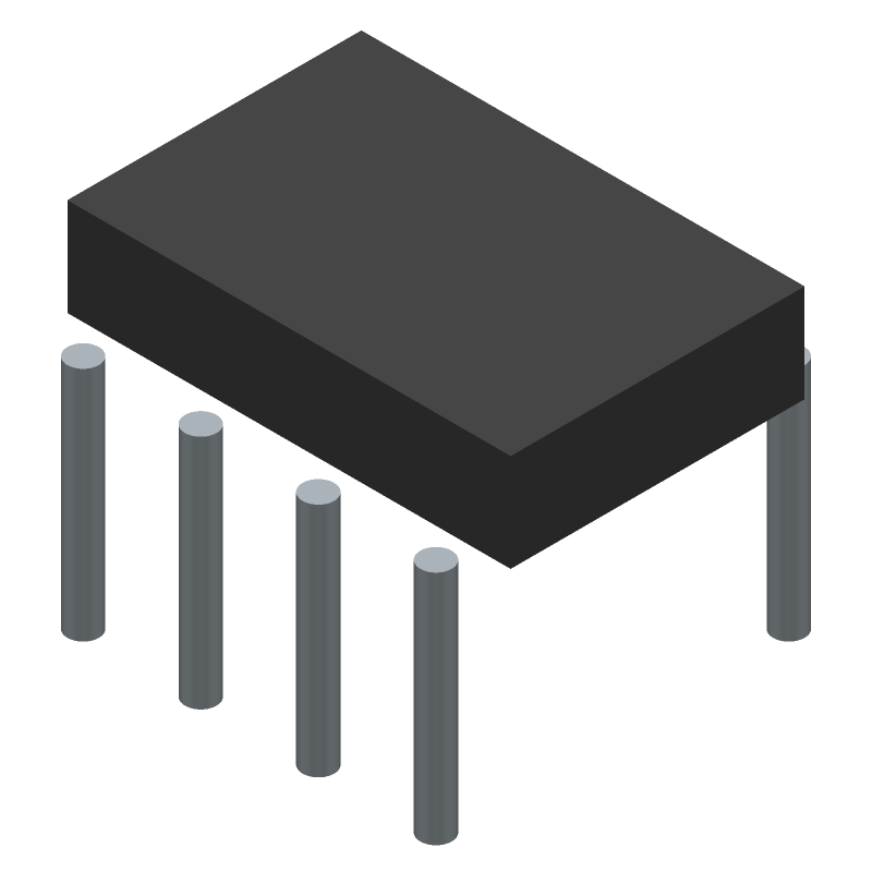 Switching Regulator, Voltage-mode, 4.32A, 140kHz Switching Freq-Max, CMOS, PDIP7, DIP-8/7