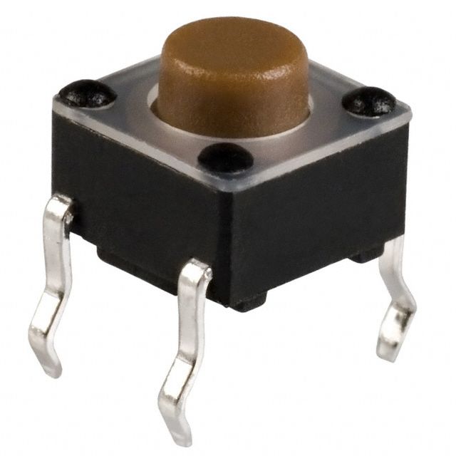 SPST Keypad Switch, 50mA, 12VDC, Through Hole, Solder Terminal