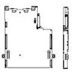 Conn PCMCIA HDR 26 POS 1mm Solder RA SMD Tray