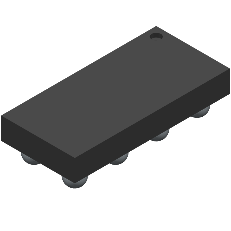 3.6-V, 4-A, 5.3-mΩ load switch with output discharge 8-DSBGA -40 to 85