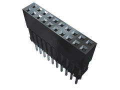 6-Contact Elevated Socket, SKT, 2.54mm Pitch, Through Hole Mount, 550VAC