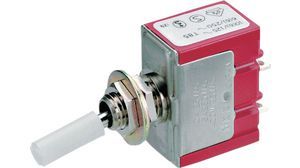 Toggle Switch SPST 10A 250VAC Quick Connect Panel Mount