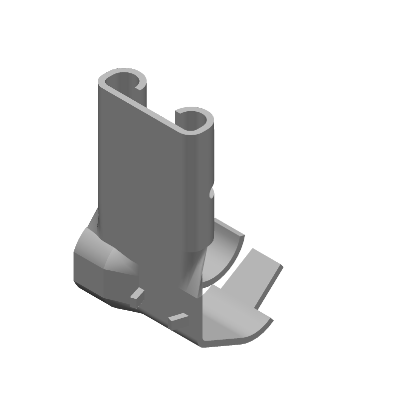 Quick Disconnect Terminal 12-18AWG Brass RCP 17.01mm T/R