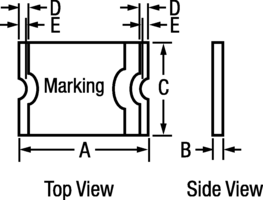 1.1A PTC Resettable Fuse, 8V, 1812 SMD