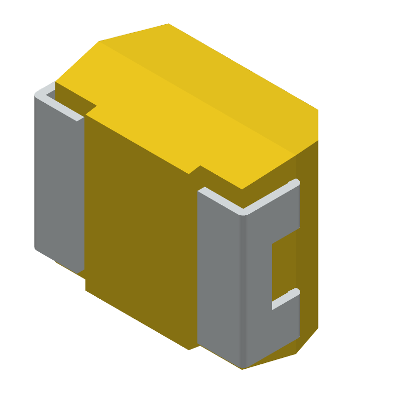 6.8uF 25V Tantalum Capacitor, 10% Tol, SMD, 1411 Case