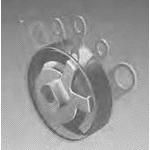 Res Carbon Film POT 50K Ohm 5% 0.05W(1/20W) 1(Elec)/1(Mech)Turn 3.5mm (5.7 X 16.25mm) Solder Lug Panel Mount