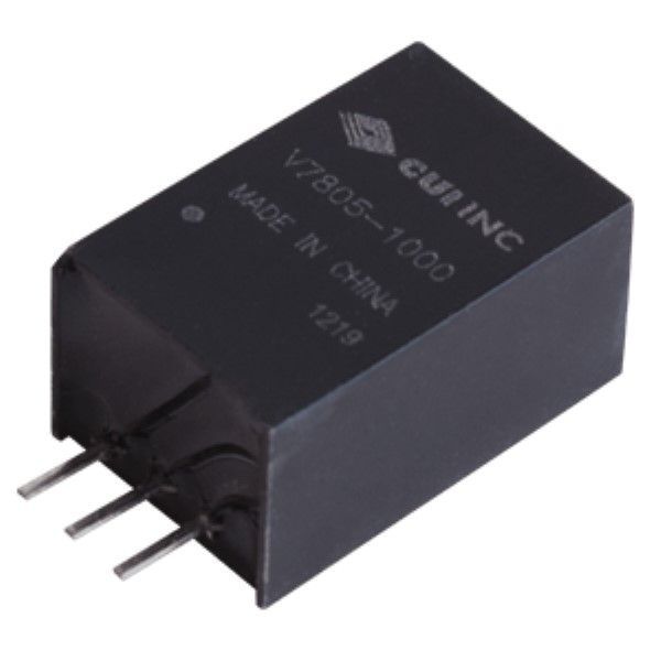 5V 1A 5W DC/DC Converter, SIP, Non-Isolated, 6.5-32V In