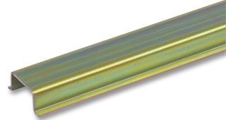 WEIDMULLER 023640 (PACK OF 5) DIN Mounting Rail, DIN Rail Mount, DIN Rail Terminals, 2 m, 15 mm, 35 mm, Steel