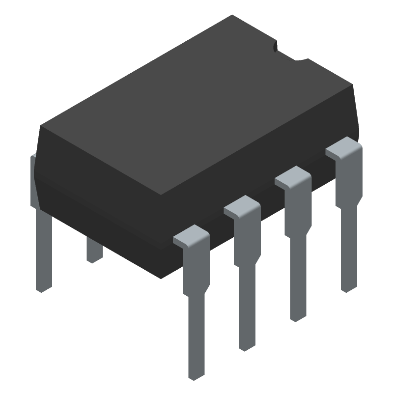 13MHz Op Amp, BIFET, 75V/µs Slew Rate, 100pA Ib, PDIP