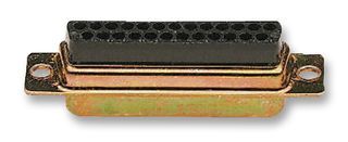 ITT CANNON   DBU-25S-A197-FO   D Sub Connector Housing, Crimp, D*U Series, D Sub, DB, Receptacle, 25 Ways, Steel Body