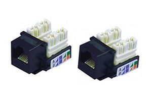 Modular Connector, 8 Pos, IDC, Unshielded, Straight