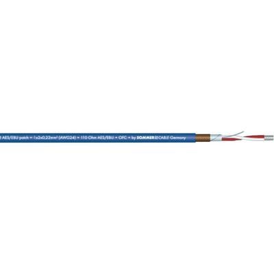 Digital cable 2 x 0.22 mm² Blue Sommer Cable