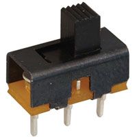 Mini Switch Slide Single Pole Double Throw On-On PCB Mount 50 Volt DC @ 0.5 Amps Lead 4mm
