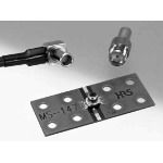 RF Coaxial Connector, 6GHz, 50 Ohm, Female, Gold, Solder, SMD