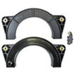 SMART Position Sensor, SPS Series, 180° arc configuration, 0° to 180° sensing range, 6 Vdc to 24 Vdc supply voltage, 0.5 Vdc to 4.5 Vdc, magnet actuator included