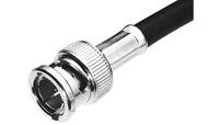 BNC RF Connector, 2GHz, 75R, Crimp, Gold Contact, Straight