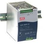 24V 20A 480W AC/DC DIN Rail Power Supply, 11-Pin