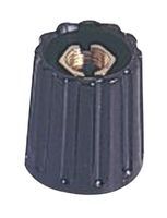 ELMA         020-4520             Knob, Round, 6.35 mm, 21.3 mm, Round, Nylon (Polyamide)