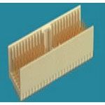 Conn Hard Metric HDR 110 POS 2mm Press Fit ST Thru-Hole Tray